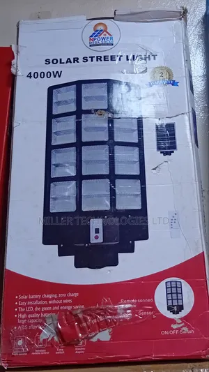 4000w Solar Led Light Npower