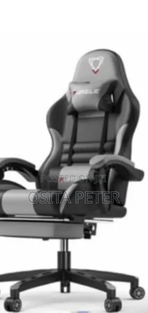 Furgle Gaming Chair Pro, Gray and Black Color