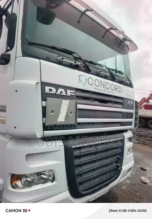 Daf XF 105.460 Euro5 6 Tire and 10 Boat