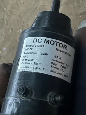 New DC Motor 3HP With Original Aluminum Coil Available if U Lucky