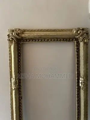 Gold Mirror Frame Only