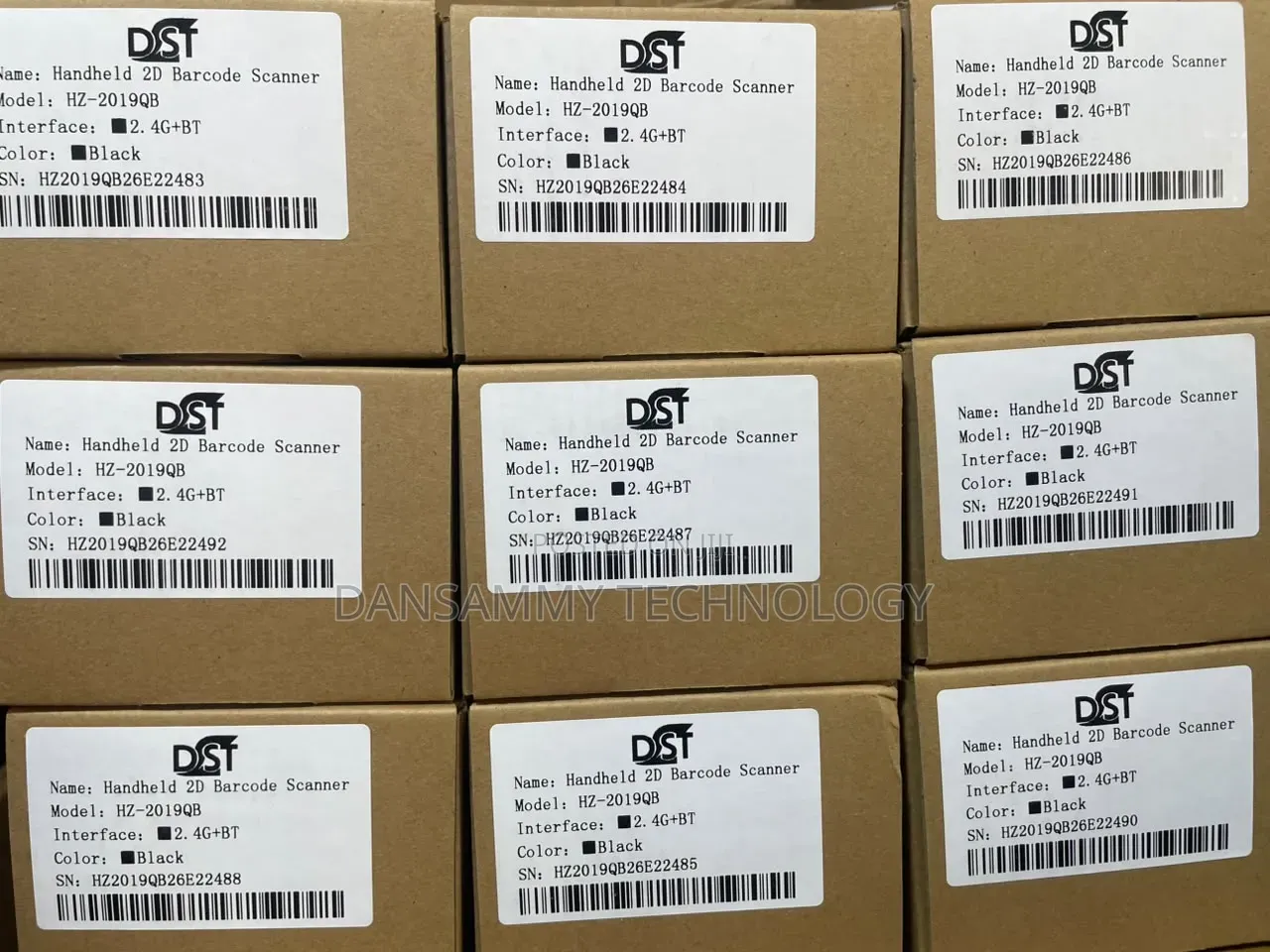 DST HZ-2019QB Bluetooth Barcode Scanner With Battery