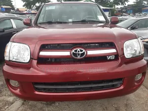 Toyota Sequoia 2007 Red