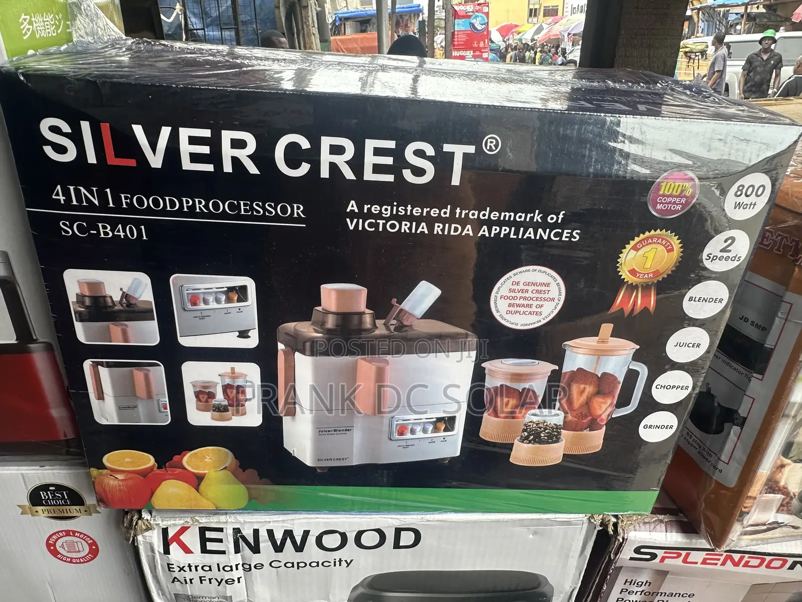 SILVER CREST 4 In1 Food Processor
