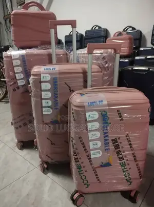 Unbreakable Rubber Traveling Luggage Boxes