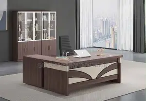 Premium Imported Luxury L-Shaped Executive Office Desk