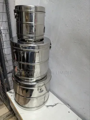 Dressing/Sterilizing Drum Set of 3