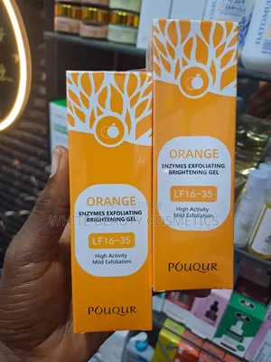 This Product Is the POuQuR Orange Enzymes Exfoliating Brightening Gel