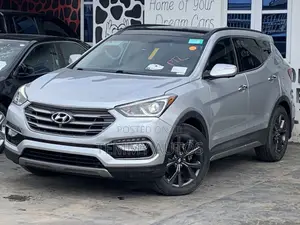 Hyundai Santa Fe SE AWD 2017 Silver