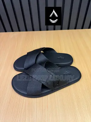 Luxury Fendi Slippers Fully Boxed