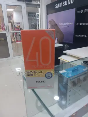New Tecno Spark 40 Pro+ 256 GB Black