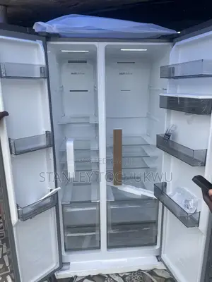 Hisense Side by Side Fridge With Water Dispenser Inverter