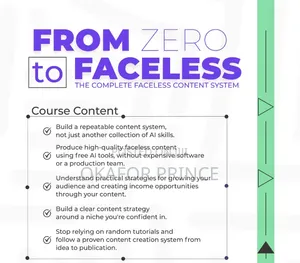 From Zero to Faceless