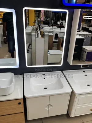 60cm X 48cm Cabinet Mirror With Shelf
