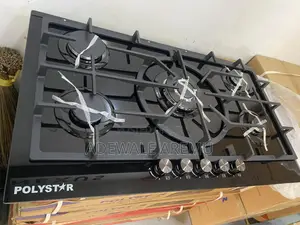 Polystar 5 Burner Built-in Gas Cooker 90cm