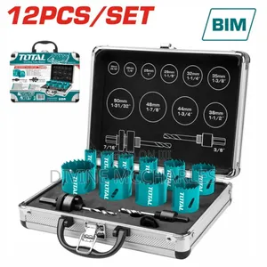 Total Hole Saw Set 12pcs Tacsh1121