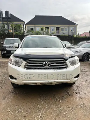Toyota Highlander V6 2009 White