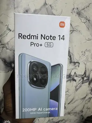 New Xiaomi Redmi Note 14 Pro+ 5G 256 GB Black