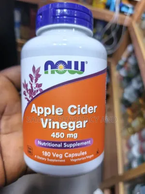 Now Foods Apple Cider Vinegar (Nutritional Supplement) -180vegcaps