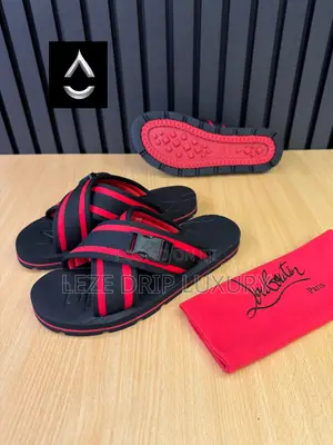 Christain Louboutin Luxury Men’s Slippers