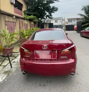 Lexus IS 2008 Red
