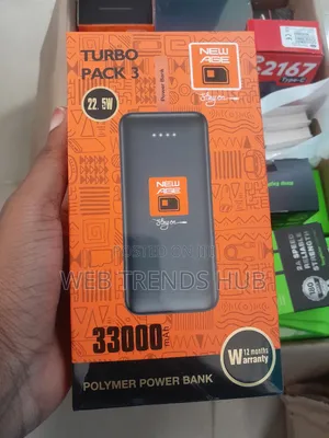 Newage 33,000mAh Powerbank Turbo Pack 3 22.5W