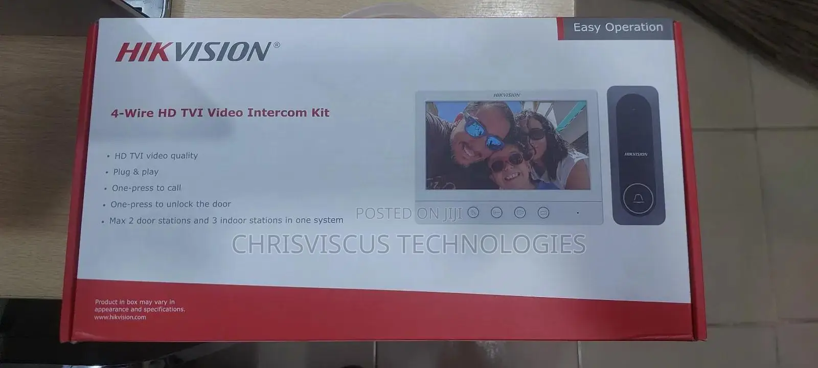 Video Door Bell Intercom Kit