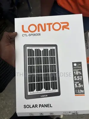 5.5W Portable Solar Power Bank With Charging Cords