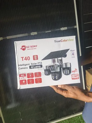 Gz Sony 4 Lense CCTV PTZ Camera All 4 Lenses Rotate From Phone