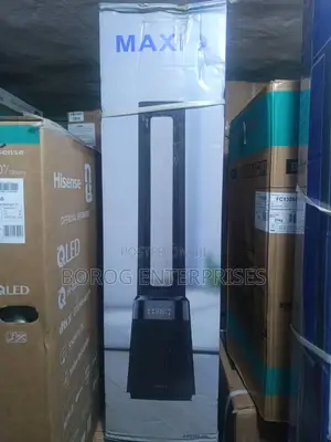 Maxi Bladeless Fan 42 Inch Black (150pd-Ams)