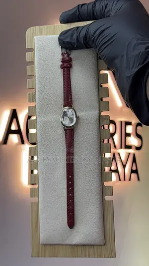 Oxblood Mini Leather Watch