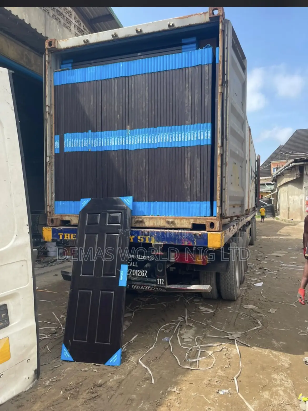 Imported Panel Door 3 by 7ft