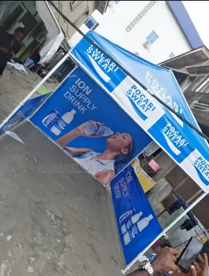 Fully Branded Collapsible Gazebo Production