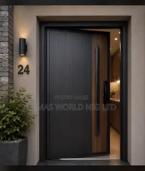 Pivot Door 4 by 7ft With Smart Lock Hv