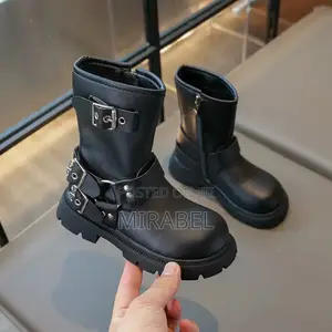 Trendy Unisex Leather Boots