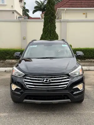 Hyundai Santa Fe Limited w/Saddle Interior 4dr SUV AWD (3.3L 6cyl 6A) Black 