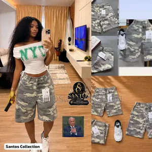 Brand New Camouflage Cargo Shorts