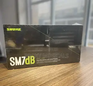 Shure SM7DB Cardioid Dynamic Vocal Microphone With Active Preamp