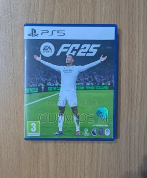 Clean FC Fifa 25 Ps5 Game Disc