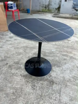 Premium Marble-Top Dining Cafe Table
