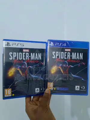 Ps5 and Ps4 SpiderMan Miles Morales Cd