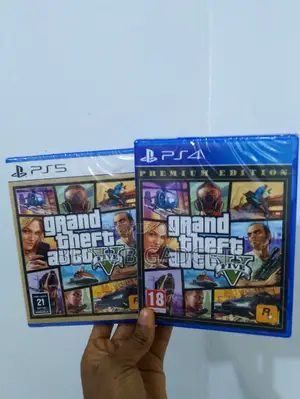Ps5 and PS4 Grand Theft Auto v CD