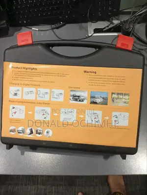 Autojumpstarter, Air Compressor and Laptop Backup Power