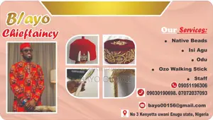 Chieftaincy Attires