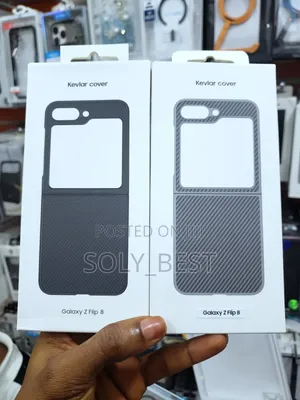 Kevlar Cases Designed for the Samsung Galaxy Z Flip 8.