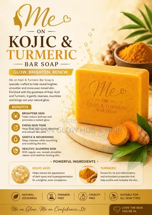 Kojic Tumeric Bar Soap