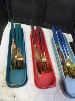Golden Cutlery Set