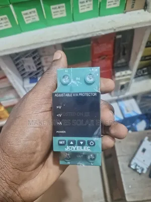 Adjustable Voltage Protector 63A 2p