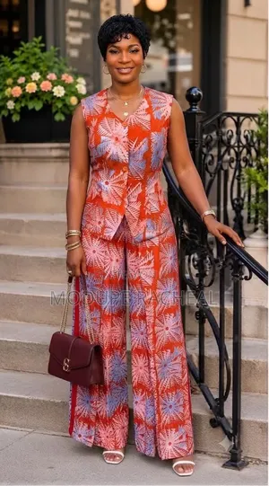 2 Piece Set Adire