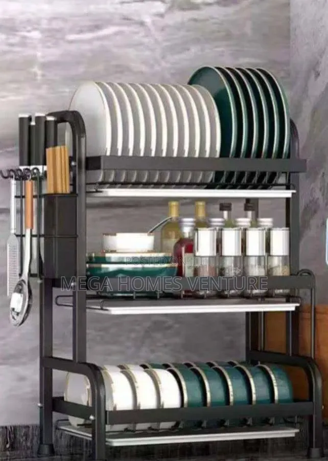 3 Step Plate Rack